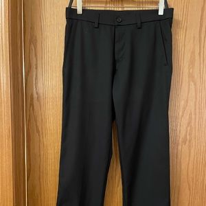 Mens black dress pants Haggard